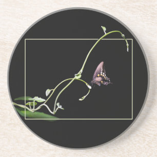 Posavasos Mariposa Black Swallowtail