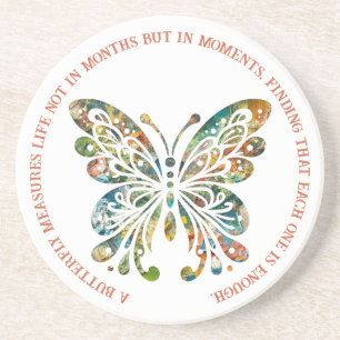 Posavasos Mariposa - Colores tropicales con presupuesto