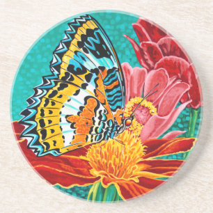 Posavasos Mariposa concentrada I