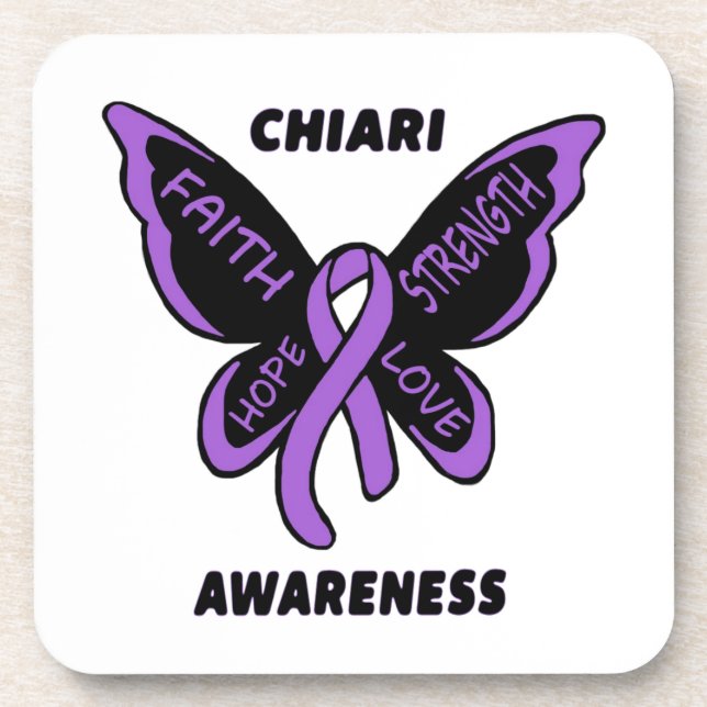 Posavasos Mariposa/Conciencia... Chiari (Frente)