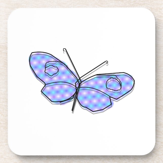 Posavasos Mariposa cósmica (Frente)