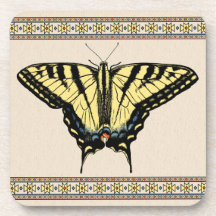 Mariposa de cola de cerda amarilla del suroeste