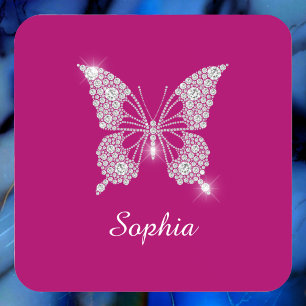 Posavasos Mariposa de diamante blanco, nombre del guión, Fuc