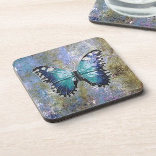 Posavasos Mariposa Galaxia Azul
