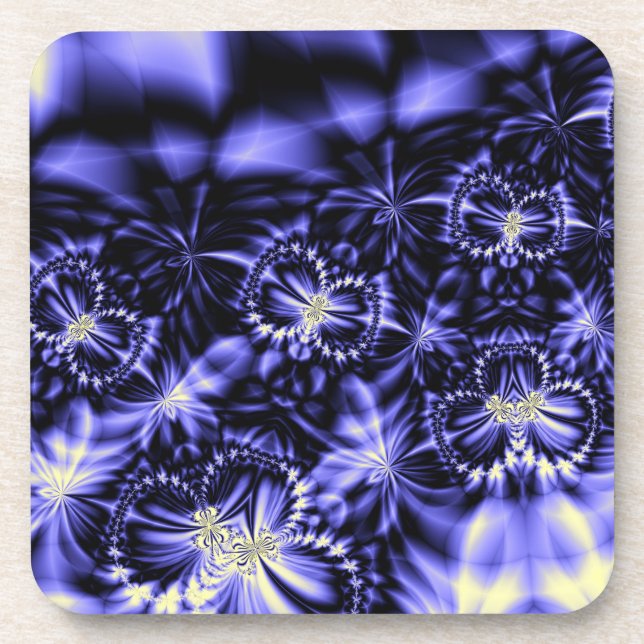 Posavasos Mariposas azules (Frente)