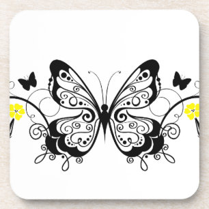 Posavasos Mariposas Black Lace 10