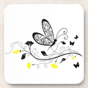 Posavasos Mariposas Black Lace 3