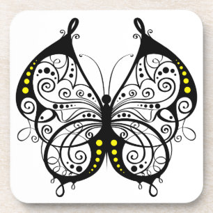 Posavasos Mariposas Black Lace 5