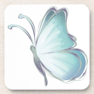 Posavasos Mariposas de color azul