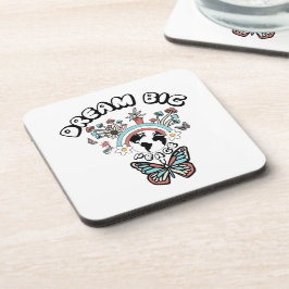 Posavasos Mariposas y hongos Sueño Gran inspo positivo