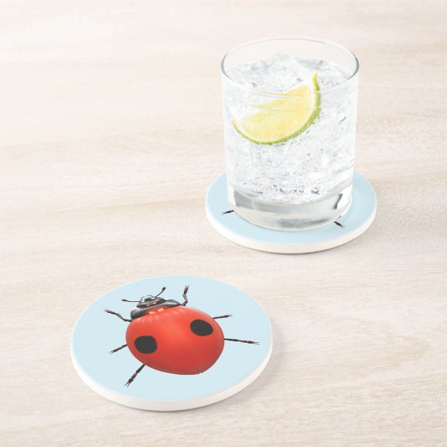 Posavasos Mariquita Afortunada (Lado)