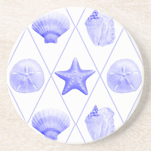 Posavasos Mariscos de la Costa Azul de la Marina Starfish
