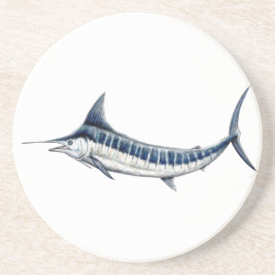 Posavasos Marlin azul-redbubble
