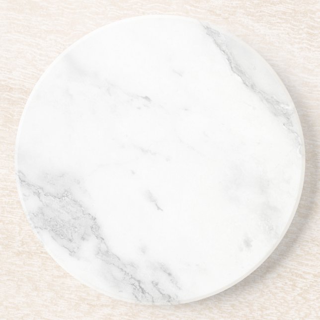 Posavasos Mármol Blanco  (Frente)