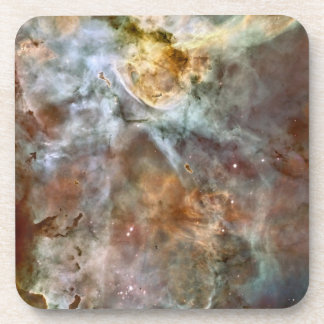 Posavasos Mármol en colores pastel en la nebulosa de Carina