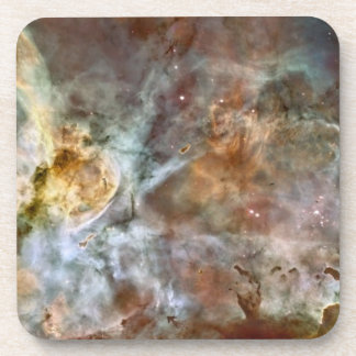 Posavasos Mármol en colores pastel en la nebulosa de Carina