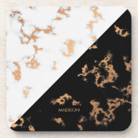 Mármol negro y blanco