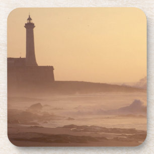 Posavasos Marruecos, Rabat, Faro al atardecer con