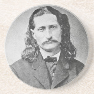 Posavasos Marshal Wild Bill Hickok Antiguo Cañero Occidental