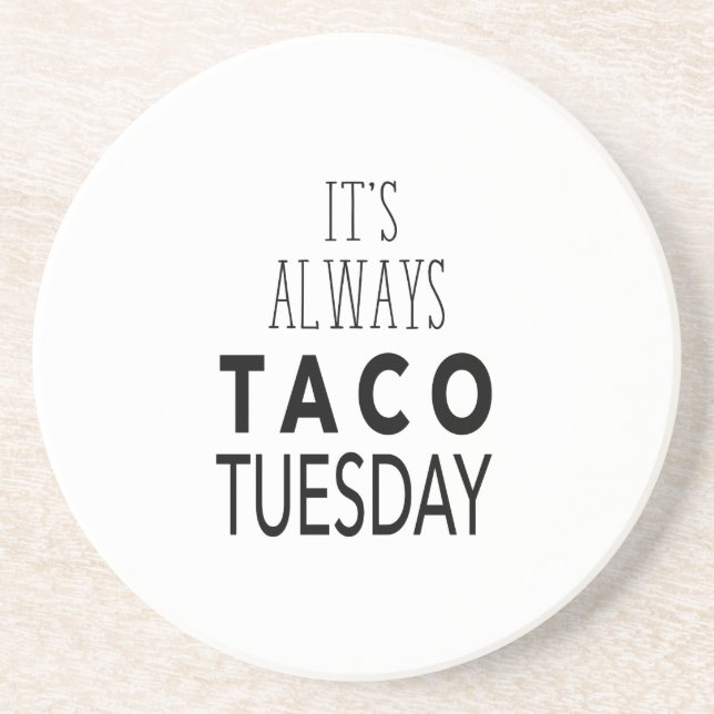 POSAVASOS MARTES DE TACO (Frente)