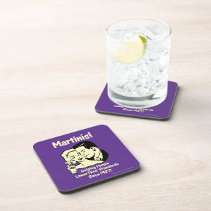 Posavasos Martinis: Ayudando a bajar los estándares