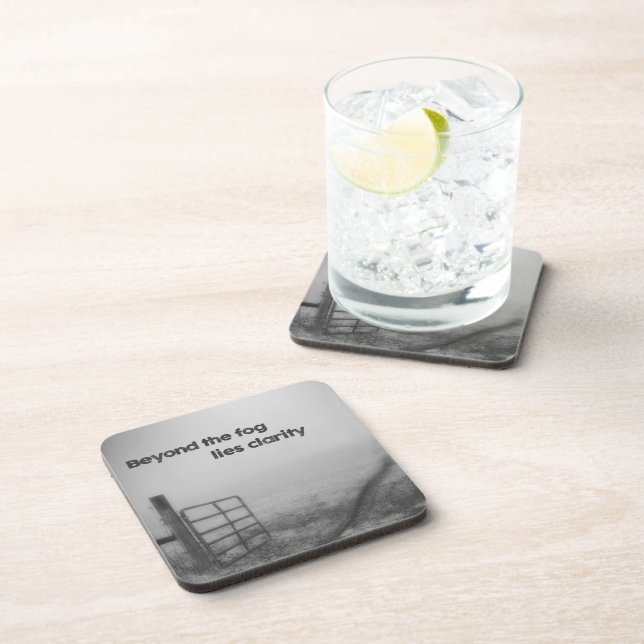 Posavasos Más allá de la niebla está la claridad (Lado Derecho)