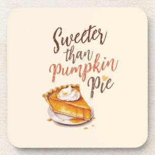 Posavasos Más dulce que la crema de calabaza - Pie de especi