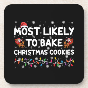 Posavasos Más Probable De Hornear Galletas De Navidad Cocine