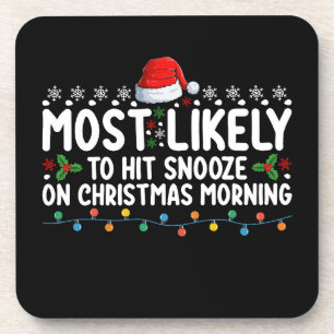 Posavasos Más Probable Que Apriete Snooze En La Mañana De Na