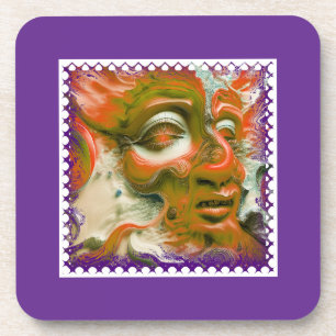 Posavasos Máscara de Mardi Gras