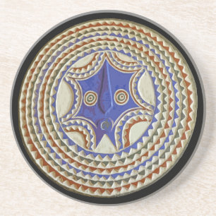 Posavasos Máscara tribal africana