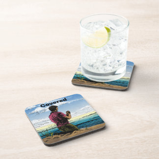 Posavasos Máscaras de plástico duro inspiradoras: cubiertas