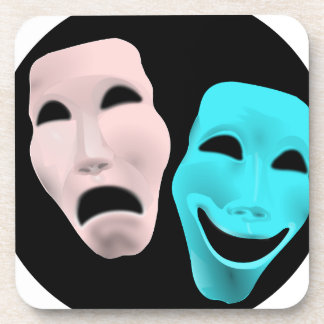 Posavasos Máscaras de teatro cómico