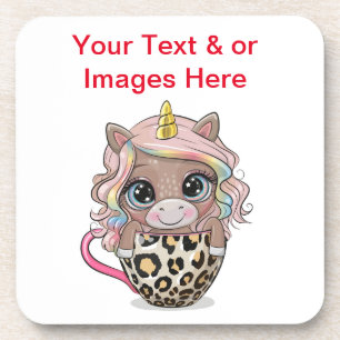 Posavasos Máscaras de vidrio personalizadas - Cámaras de beb