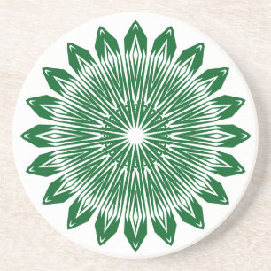 Posavasos Máscaras geométricas de sol