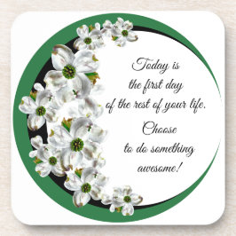 Posavasos Máscaras plásticas inspiradoras Dogwood (conjunto 