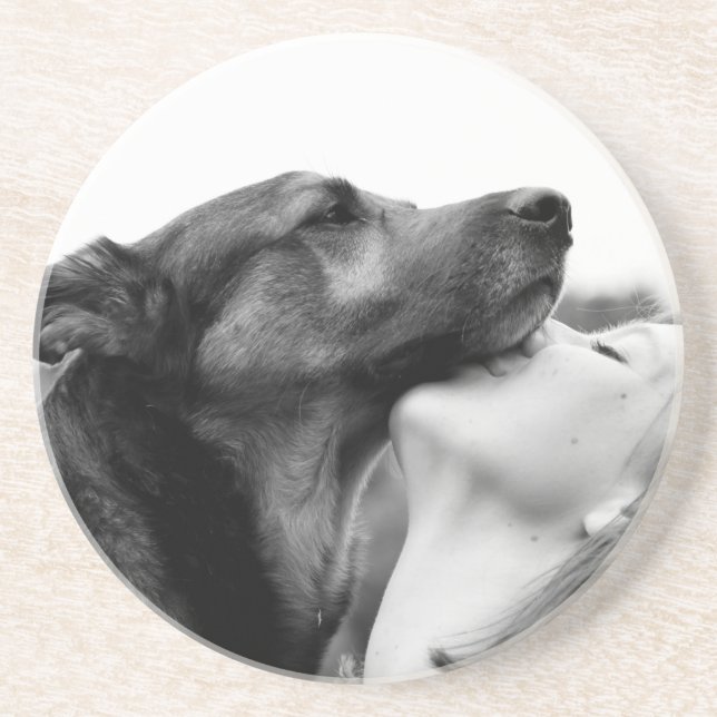 Posavasos Mascota fotográfico personalizado Coaster (Frente)