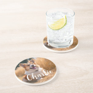 Posavasos Mascota personalizado Foto