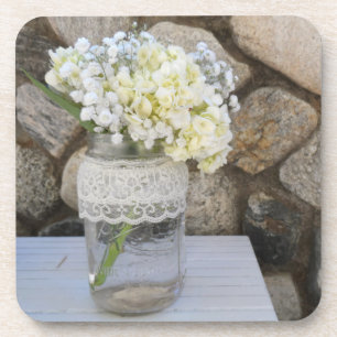 Posavasos Mason Jar Bouquet