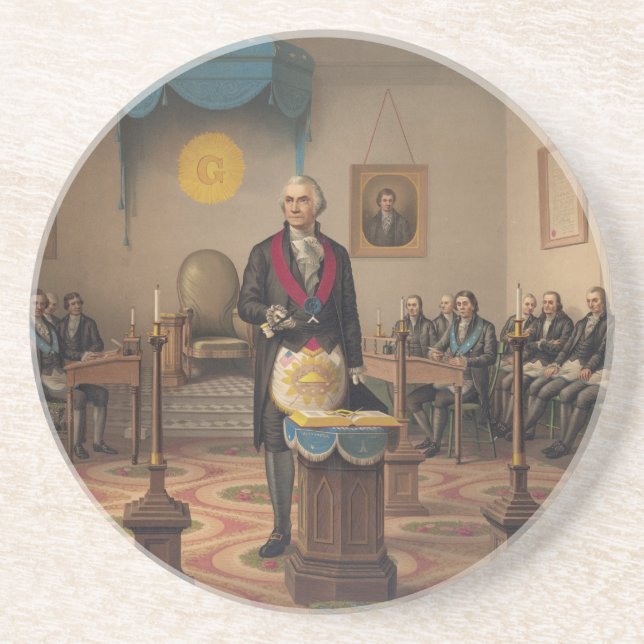 Posavasos Masonic Chart Freemason Freemasonry (Frente)