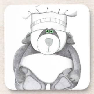 Posavasos Máster con imagen de oso panda