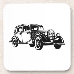 Posavasos Máster de cork de coches antiguos de los años 30