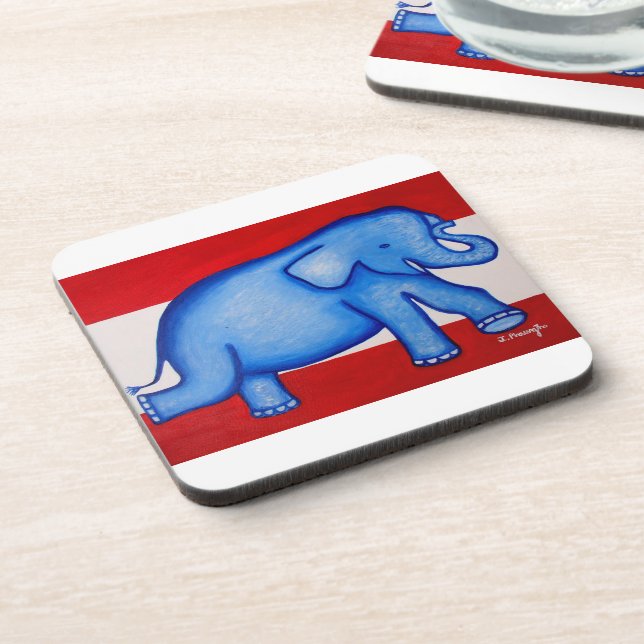 Posavasos Máster de diseño de arte - conjunto de 6 (Lado Izquierdo)