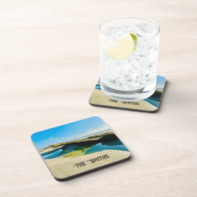 Posavasos Máster de playa personalizado Serenity (Lado Derecho)