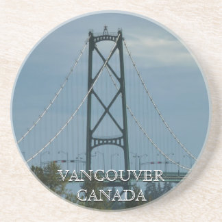 Posavasos Máster de recuerdo de Vancouver en la puerta de lo