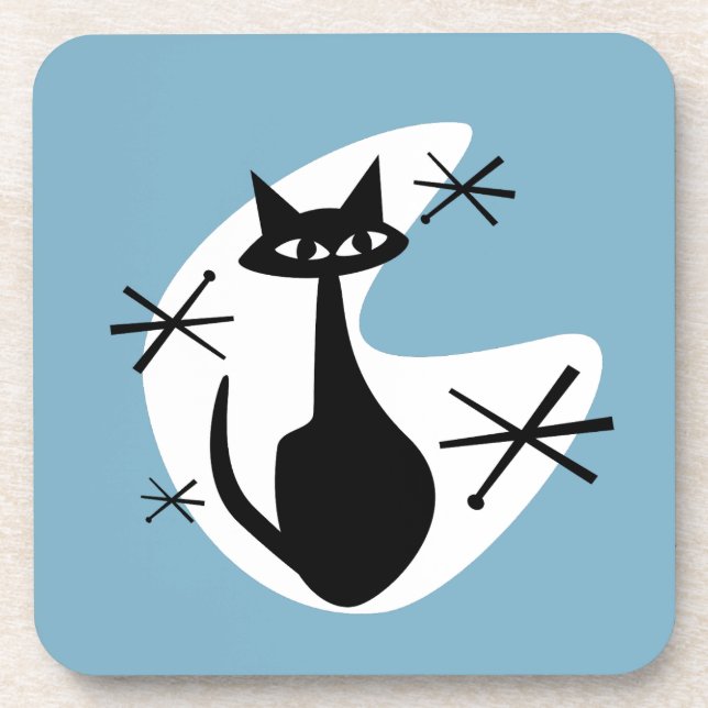 Posavasos Máster del MCM en la era atómica Kitty Boomerang S (Frente)