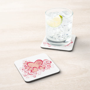 Posavasos Máster el día de San Valentín respaldado por co