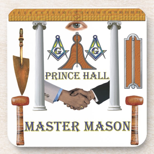 Posavasos Master Mason del Salón del Príncipe (Frente)