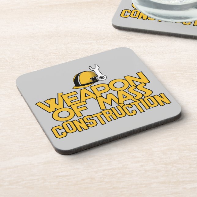 Posavasos Máster personalizado de Construcción Masiva (Lado Izquierdo)