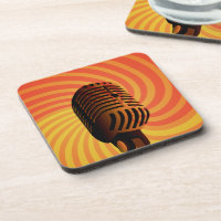 Máster retro de personalizado de micrófono